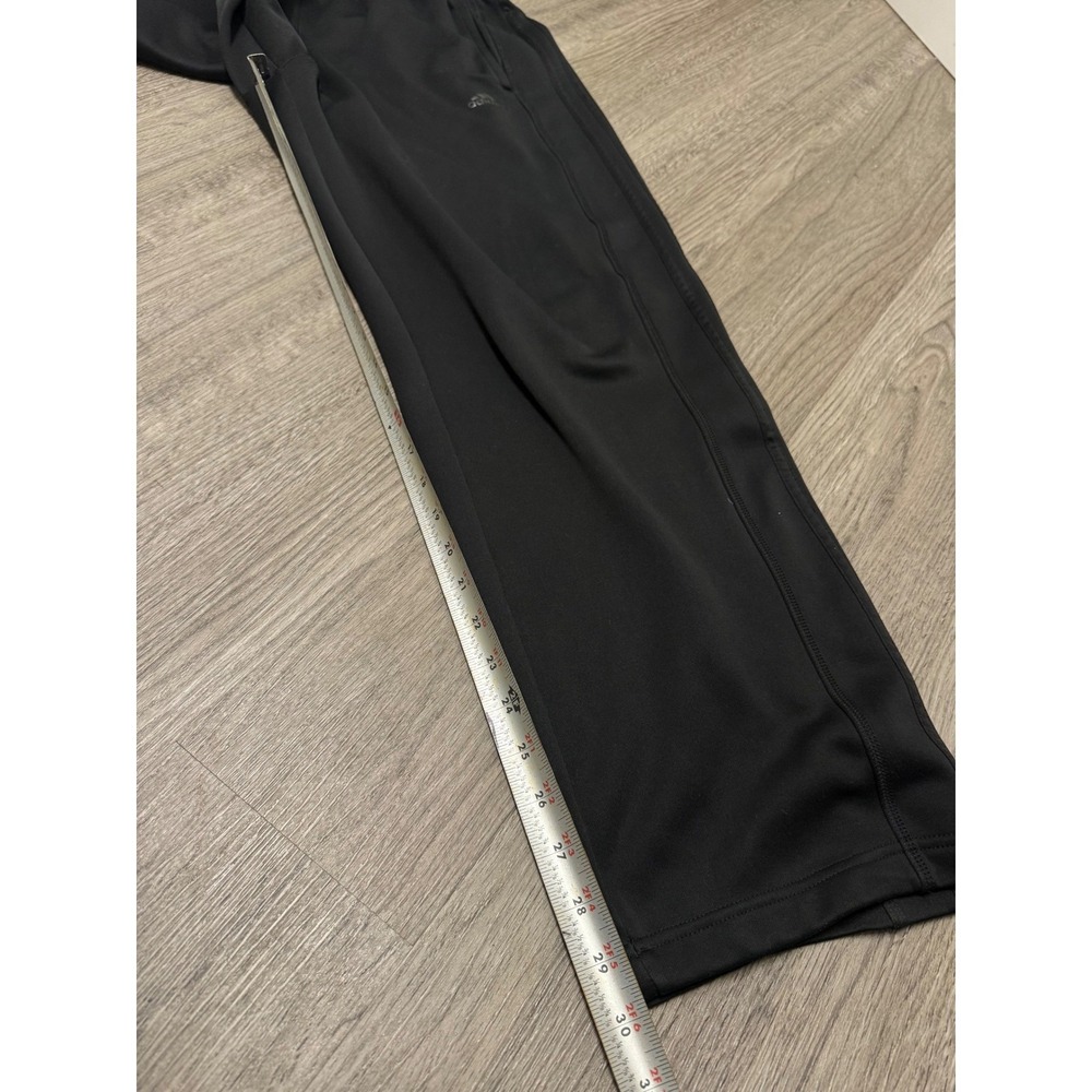 Adidas Climawarm Mens Black Fleece Lined Athletic Track Pants Size Large - Picture 8 of 11